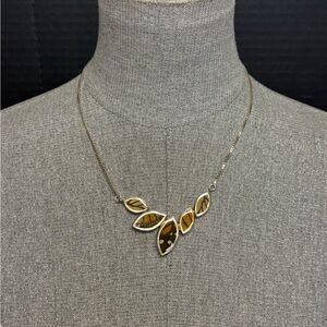 Sterling & Stained Glass 18-Inch Necklace #4791